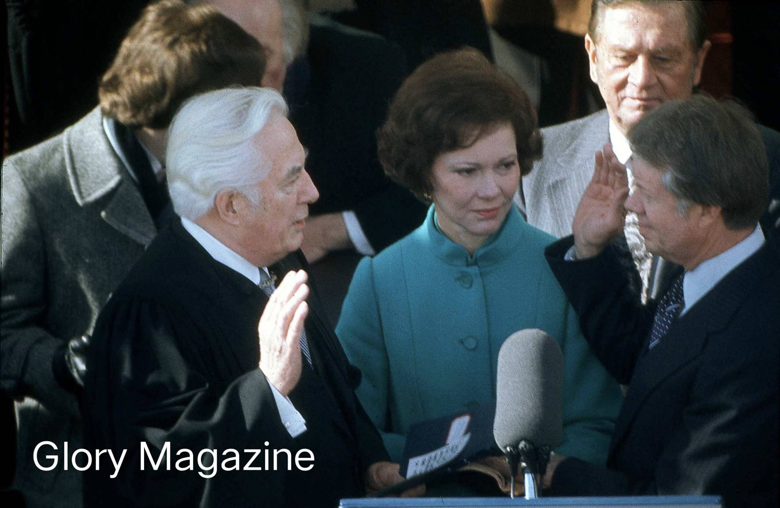 President Jimmy Carter with wife Rosalyn Carter